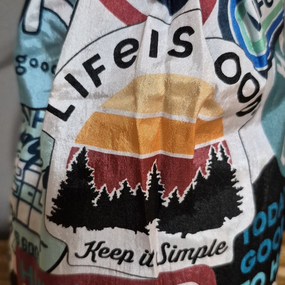 Life Is Good Colorful Sticker Patterned Hammock - Picture 5 of 6